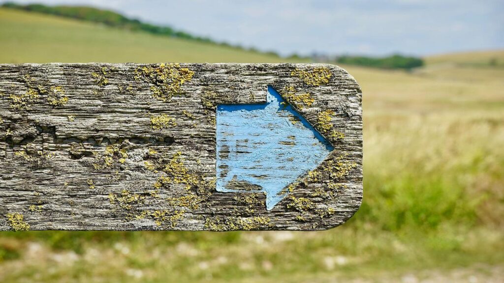 sign post, arrow, sign