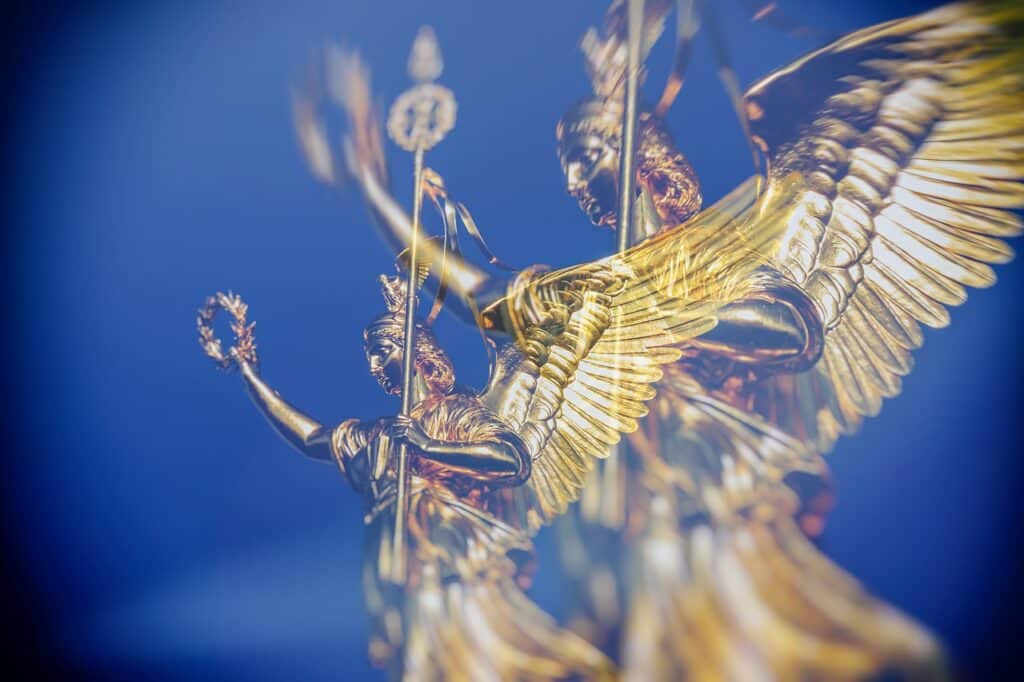 berlin victory column, angels, statue